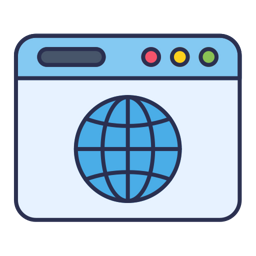 Ícono de páginas web de Tribu